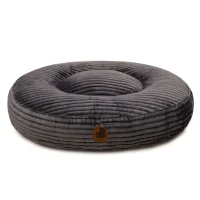 Emmy & Pepe Wau-Bed Kuschelcord Orthopädisches Hundebett Donut