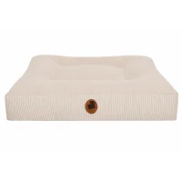 Emmy & Pepe Wau-Bed Cord Orthopädisches Hundebett eckig