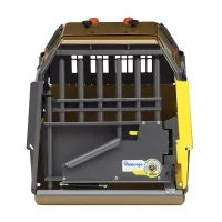 Kleinmetall MiniMax Einzelbox Hundetransportbox Fahrzeug robust sicher Befestigungsgurte