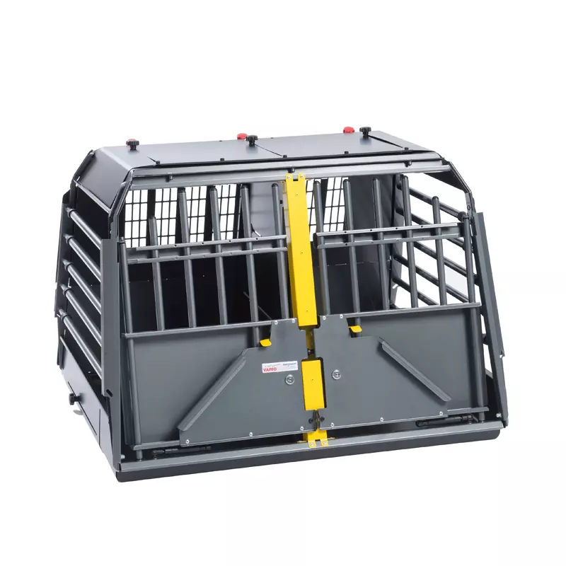 Kleinmetall Variocage Doppelbox Transportbox Schutz Hund Kofferraum
